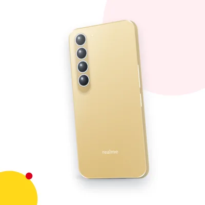Mặt sau điện thoại realme P3 Ultra (ảnh minh hoạ)