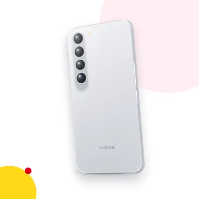 Mặt sau điện thoại realme Q3i (ảnh minh hoạ)