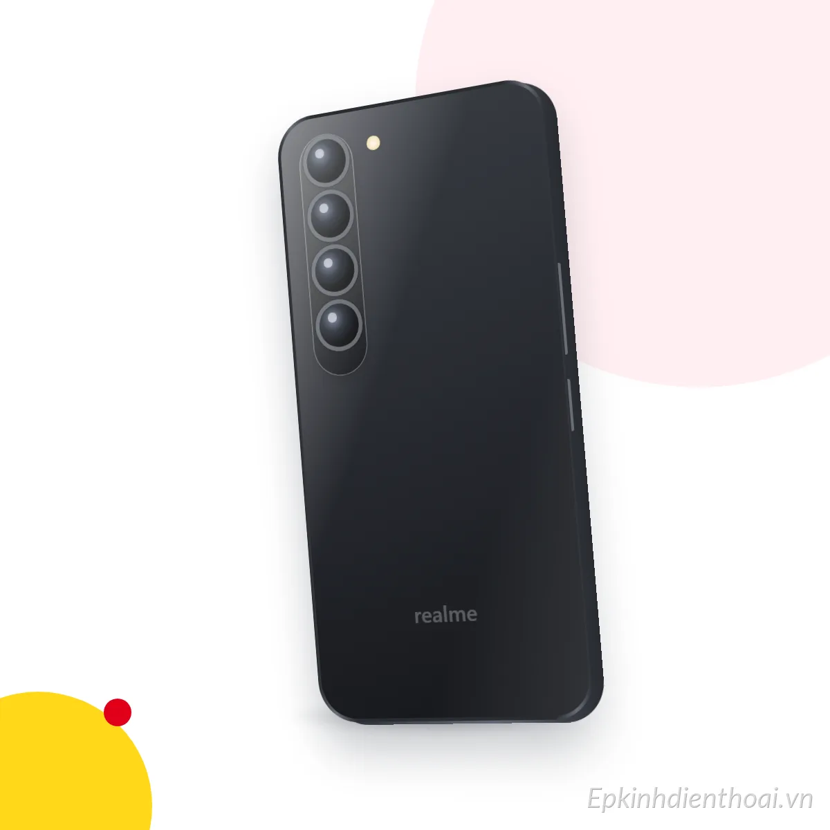 Mặt sau điện thoại realme X5 Lite (ảnh minh hoạ)