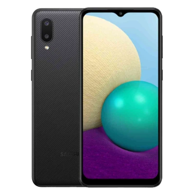 Điện thoại Samsung Galaxy A02 màu đen chính hãng giá rẻ tại Kim Anh Mobile Đà Nẵng