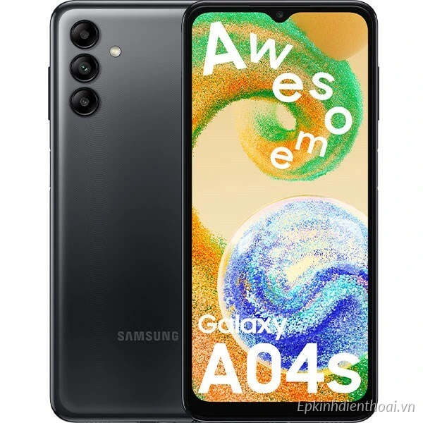 Điện thoại Samsung Galaxy A04s màu đen giá rẻ tại Kim Anh Mobile Đà Nẵng