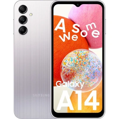Điện thoại Samsung Galaxy A14 màu bạc chính hãng giá rẻ tại Kim Anh Mobile Đà Nẵng