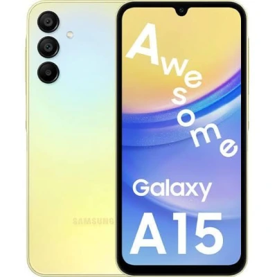Điện thoại Samsung Galaxy A15 màu vàng chính hãng giá tốt tại Kim Anh Mobile Đà Nẵng