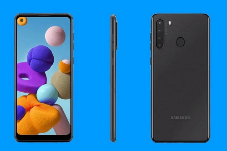 Điện thoại Samsung Galaxy A21 màu đen chính hãng giá rẻ tại Kim Anh Mobile Đà Nẵng