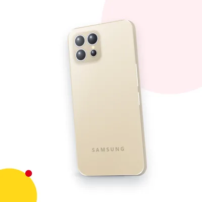 Mặt sau điện thoại Samsung Galaxy A22 5G (ảnh minh hoạ)