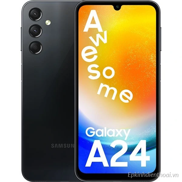 Điện thoại Samsung Galaxy A24 màu đen chính hãng giá rẻ tại Kim Anh Mobile Đà Nẵng