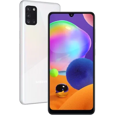 Điện thoại Samsung Galaxy A31 màu trắng chính hãng giá rẻ tại Kim Anh Mobile Đà Nẵng.