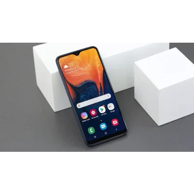 Điện thoại Samsung Galaxy A50 màu xanh chính hãng giá rẻ tại Kim Anh Mobile Đà Nẵng.