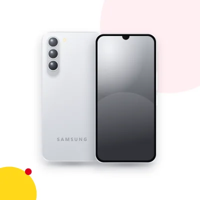 Mặt trước và mặt sau điện thoại Samsung Galaxy A50s 2019 (ảnh minh hoạ)
