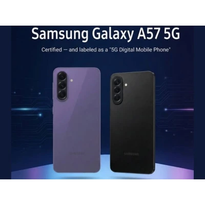 Samsung Galaxy A57 5G màu tím đen chính hãng tại Kim Anh Mobile Đà Nẵng
