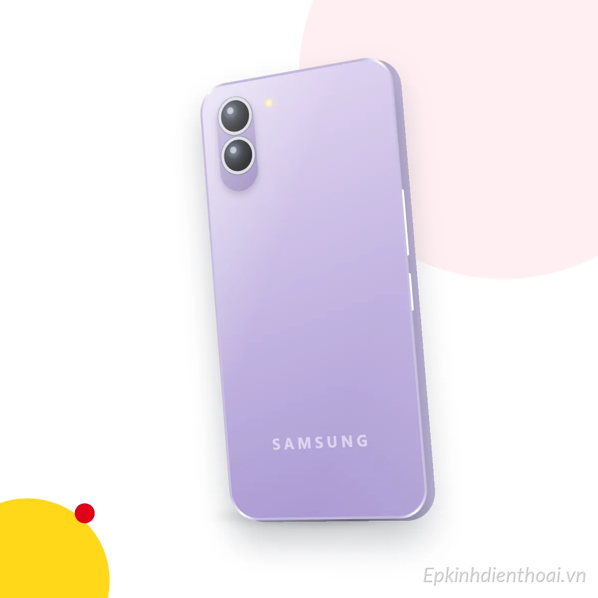Mặt sau điện thoại Samsung Galaxy A6 (ảnh minh hoạ)
