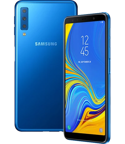 Điện thoại Samsung Galaxy A7 2018 màu xanh giá rẻ tại Kim Anh Mobile Đà Nẵng