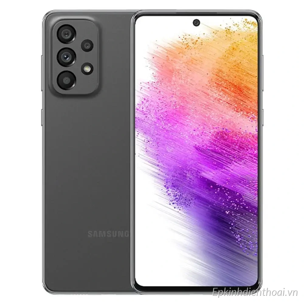 Điện thoại Samsung Galaxy A73 màu xám giá tốt tại Kim Anh Mobile Đà Nẵng