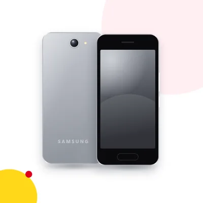 Mặt trước và mặt sau điện thoại Samsung Galaxy C9 Pro (ảnh minh hoạ)