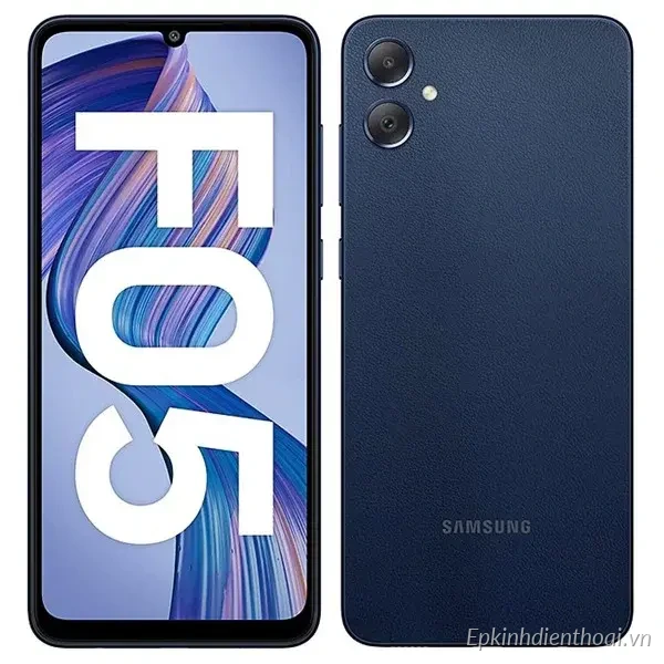 Điện thoại Samsung Galaxy F05 màu xanh giá rẻ tại Kim Anh Mobile Đà Nẵng