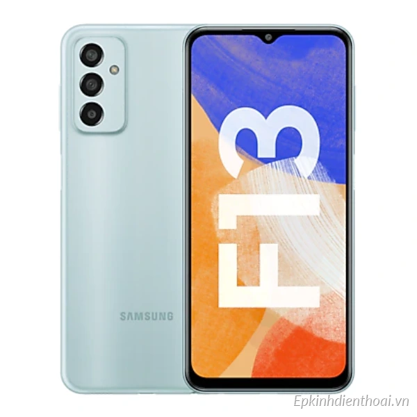 Điện thoại Samsung Galaxy F13 màu xanh giá rẻ tại Kim Anh Mobile Đà Nẵng