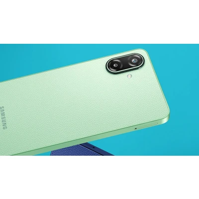 Điện thoại Samsung Galaxy F70e 5G màu xanh nhạt chính hãng tại Kim Anh Mobile Đà Nẵng