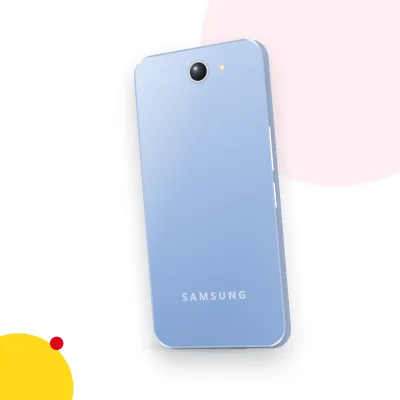 Mặt sau điện thoại Samsung Galaxy J600 (ảnh minh hoạ)