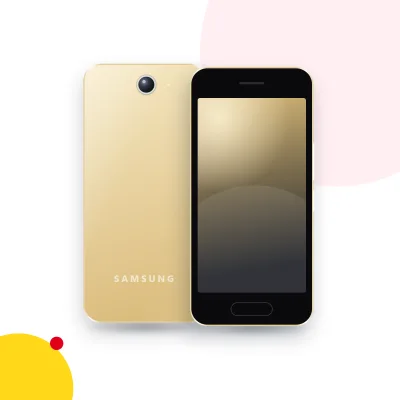 Mặt trước và mặt sau điện thoại Samsung Galaxy J730 (ảnh minh hoạ)