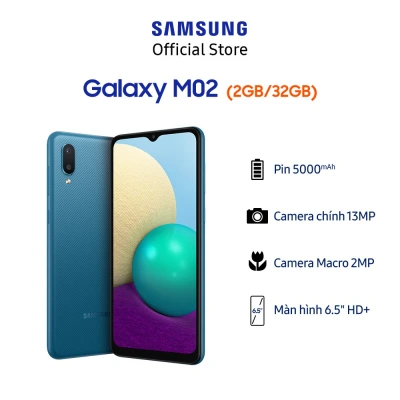 Điện thoại Samsung Galaxy M02s Chính hãng