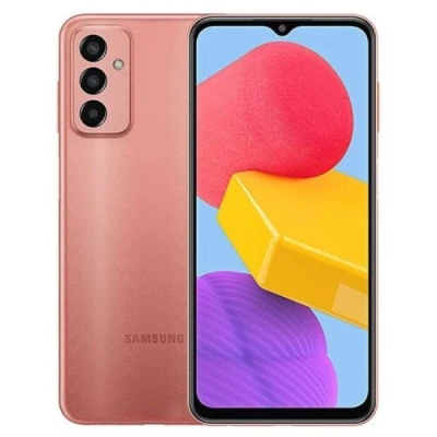 Điện thoại Samsung Galaxy M04 màu hồng chính hãng, giá tốt tại Kim Anh Mobile Đà Nẵng.