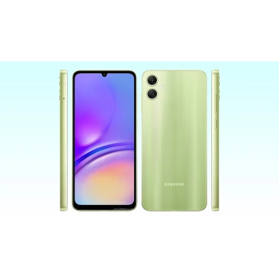 Điện thoại Samsung Galaxy M05 màu xanh nhạt chính hãng, giá tốt tại Kim Anh Mobile Đà Nẵng.