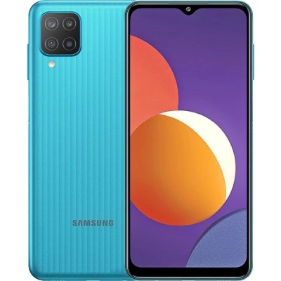 Điện thoại Samsung Galaxy M13 màu xanh chính hãng, giá tốt tại Kim Anh Mobile Đà Nẵng.