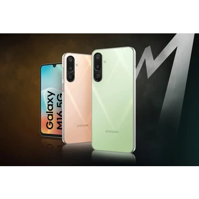 Điện thoại Samsung Galaxy M16 5G màu xanh hồng chính hãng giá tốt tại Kim Anh Mobile Đà Nẵng