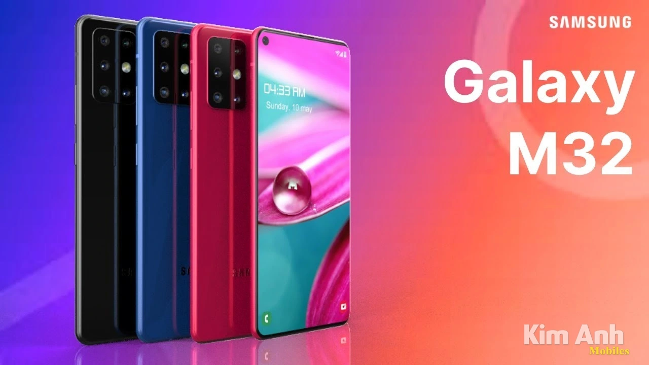 Điện thoại Samsung Galaxy M32 chính hãng với nhiều màu sắc tại Kim Anh Mobile Đà Nẵng
