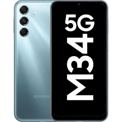 Điện thoại Samsung Galaxy M34 5G màu xanh chính hãng giá tốt tại Kim Anh Mobile Đà Nẵng