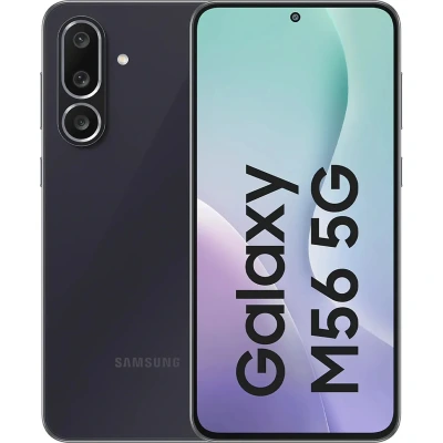 Điện thoại Samsung Galaxy M56 5G màu đen chính hãng giá tốt tại Kim Anh Mobile Đà Nẵng