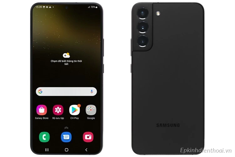Điện thoại Samsung Galaxy S22+ màu đen chính hãng tại Kim Anh Mobile Đà Nẵng