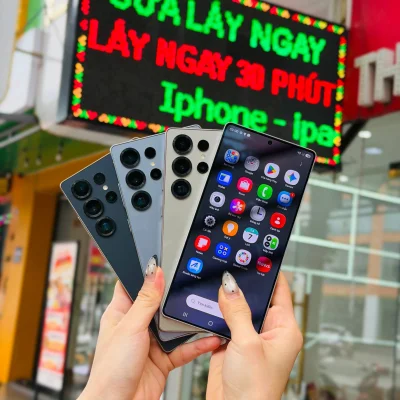Điện thoại Samsung Galaxy S25 Ultra nhiều màu sắc chính hãng giá tốt tại Kim Anh Mobile Đà Nẵng.