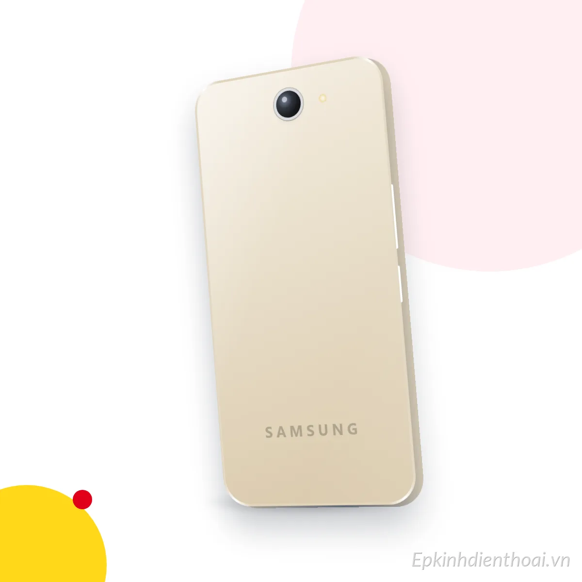 Mặt sau điện thoại Samsung Galaxy S7 Edge (ảnh minh hoạ)