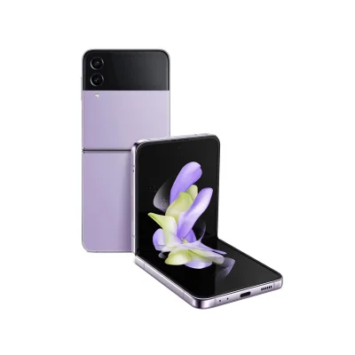 Điện thoại Samsung Galaxy Z Flip 4 màu tím chính hãng giá rẻ tại Kim Anh Mobile Đà Nẵng.