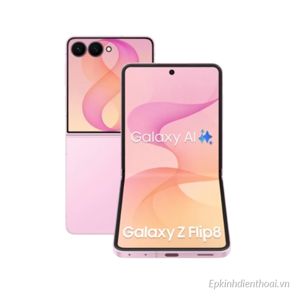 Điện thoại Samsung Galaxy Z Flip8 màu hồng chính hãng giá tốt tại Kim Anh Mobile Đà Nẵng