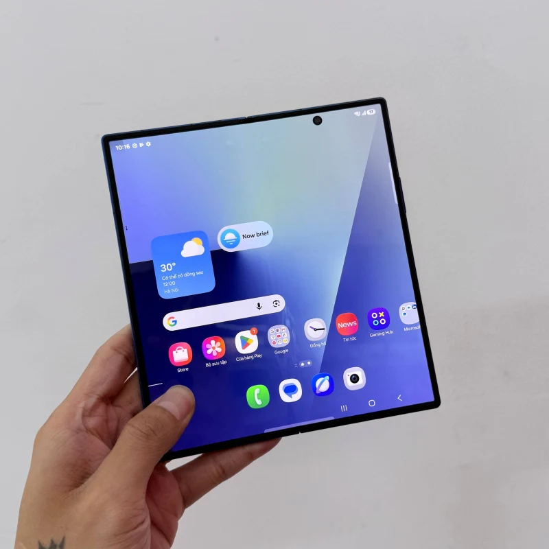 Điện thoại Samsung Galaxy Z Fold 7 màu xanh chính hãng giá tốt tại Kim Anh Mobile Đà Nẵng