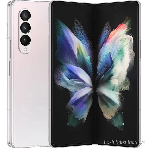 Samsung Galaxy Z Fold3 5G màu bạc chính hãng tại Kim Anh Mobile Đà Nẵng