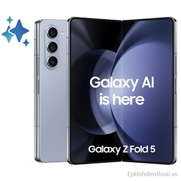 Điện thoại Samsung Galaxy Z Fold5 màu xanh chính hãng giá tốt tại Kim Anh Mobile Đà Nẵng