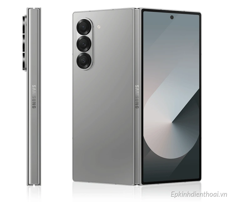 Điện thoại Samsung Galaxy Z Fold6 màu bạc chính hãng giá rẻ tại Kim Anh Mobile Đà Nẵng