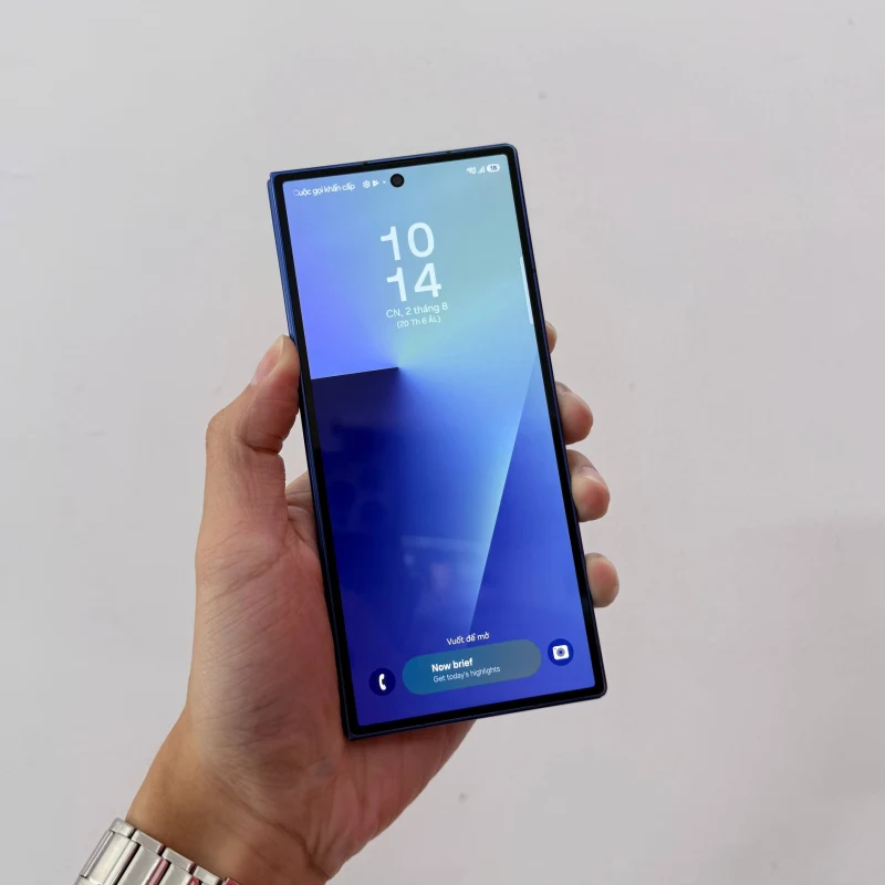 Điện thoại Samsung Z Fold 7 màu xanh chính hãng giá tốt tại Kim Anh Mobile Đà Nẵng