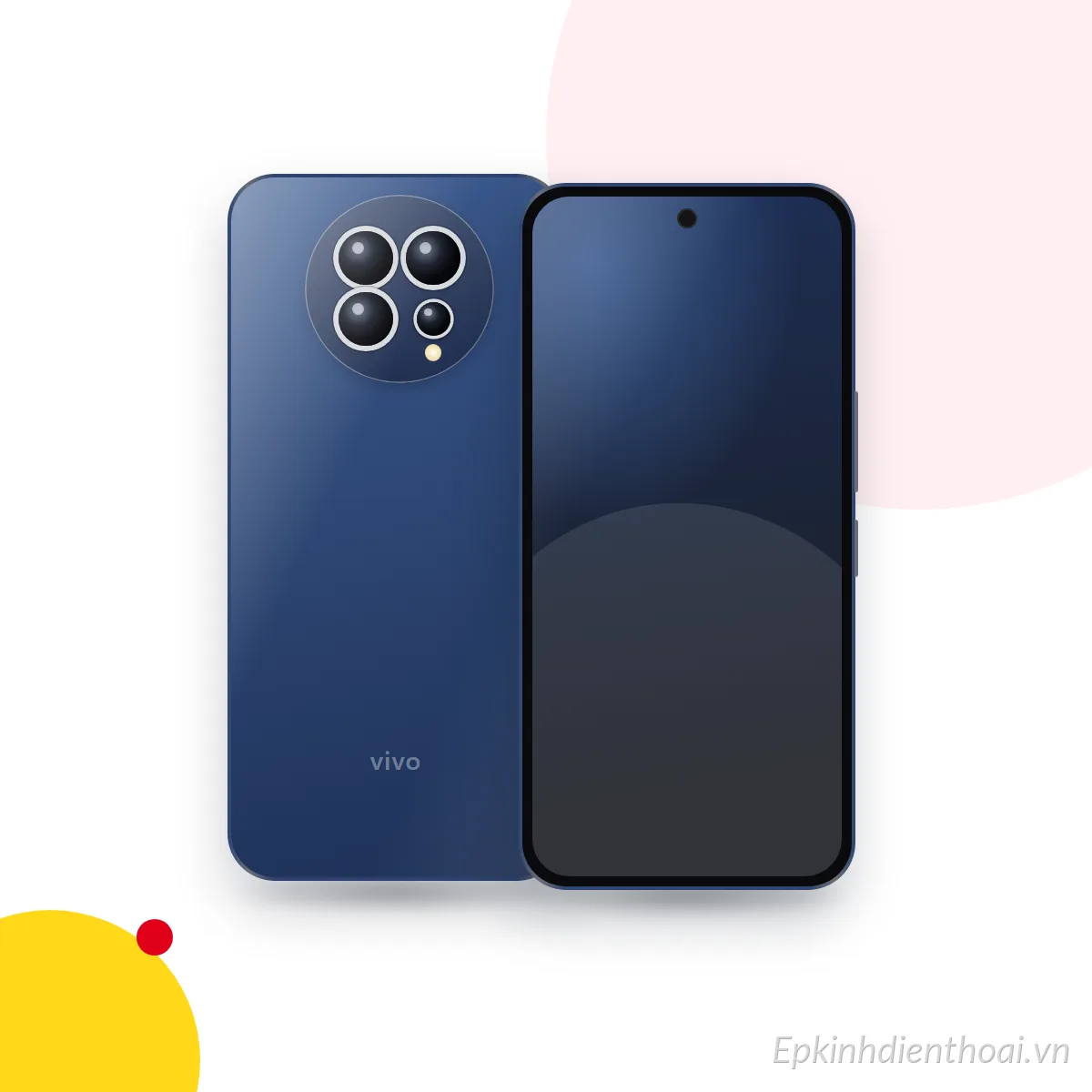 Mặt trước và mặt sau điện thoại vivo X90s (ảnh minh hoạ)