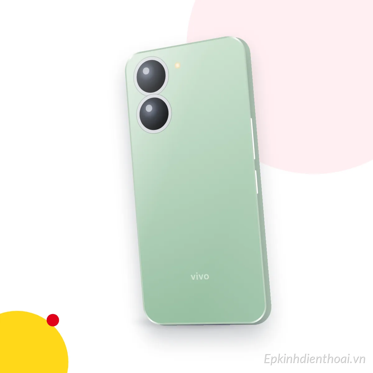 Mặt sau điện thoại vivo Y200t (ảnh minh hoạ)