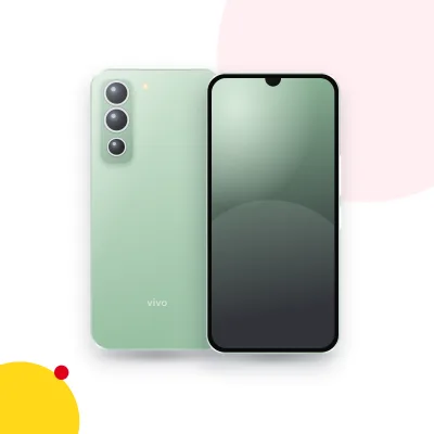 Mặt trước và mặt sau điện thoại vivo Y21 (ảnh minh hoạ)