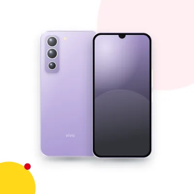 Mặt trước và mặt sau điện thoại vivo Y74s (ảnh minh hoạ)