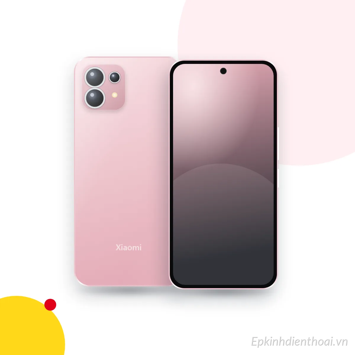 Mặt trước và mặt sau điện thoại Xiaomi 17 Ultra (ảnh minh hoạ)