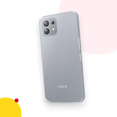 Mặt sau điện thoại POCO F6 (ảnh minh hoạ)