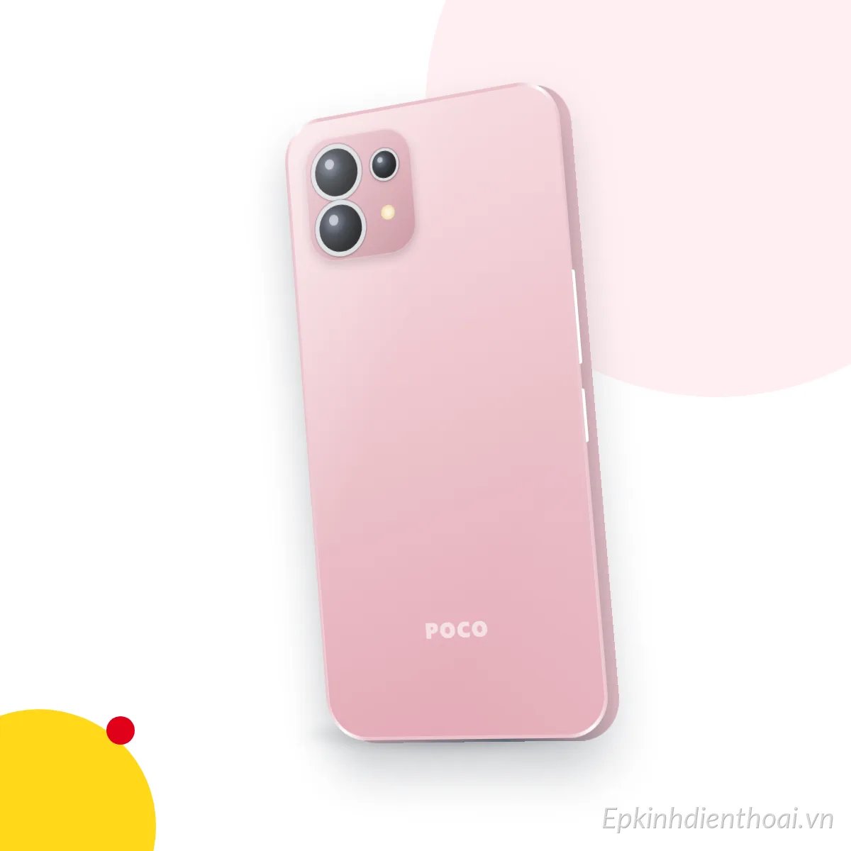 Mặt sau điện thoại POCO F7 Pro (ảnh minh hoạ)