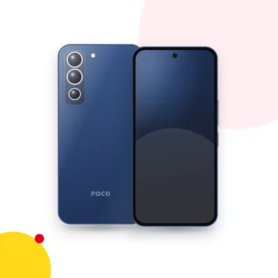 Mặt trước và mặt sau điện thoại POCO Note 11 Pro Plus (ảnh minh hoạ)
