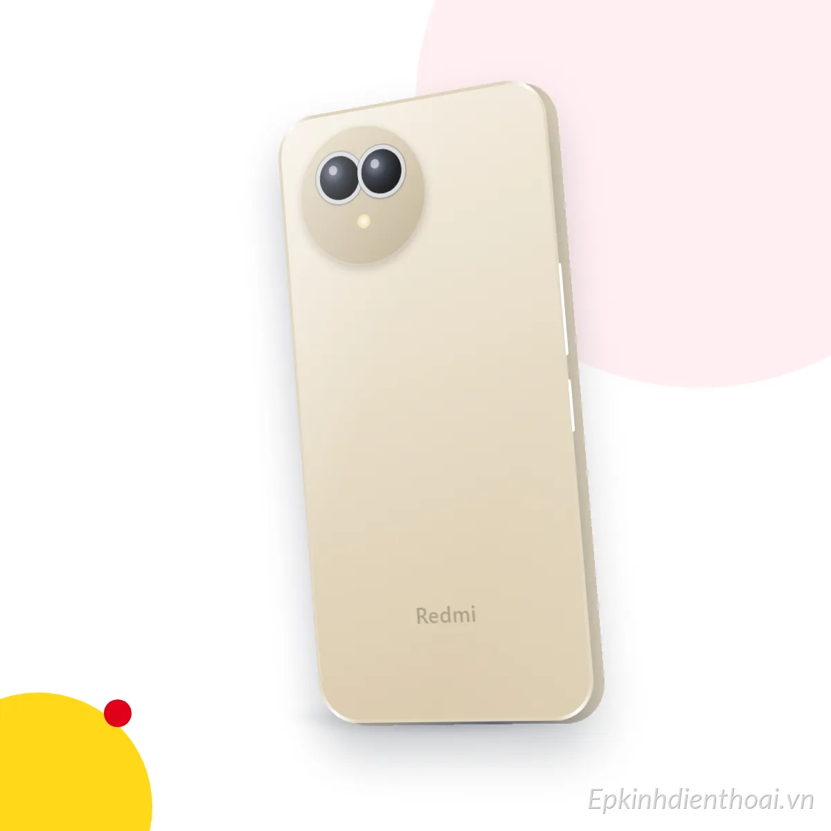 Mặt sau điện thoại Redmi 15 (ảnh minh hoạ)